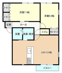 インターチェンジ前 徒歩10分 2階の物件間取画像